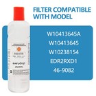 New 2pack W10413  645a Edr2  rxd1 Filter 2 9082 Refrigerator Ice Replacement Usa