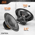 Prv Audio 12 Inch Woofer Speaker 12w750a 750 Watts  8 Ohm  2 5 In 12   Black