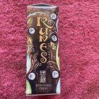 Glass 24 Runes Set  88 Page Booklet  Bag   Casting Cloth Divination Oracle Tarot