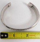 Sterling  925 Silver Cuff Bracelet 51 31g 