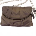Lindsay Phillips-coral Gables Purse Matching Shoe Snaps Gray