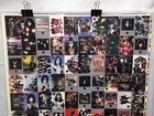 Kiss Trading Cards Series One 1 Red Foil 100 Card Uncut Sheet Poster Size