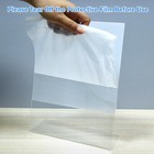 Acrylic Sign Holder 8 5x11 Slant Back Display Stands For Photos And Promotions