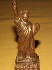 Vintage 5  High Metal Statue Of Liberty New York Ny Souvenir