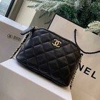 Chanel Beauty Novelty Leather Crossbody Box Bag Makeup Bag New- F s Vic Gift