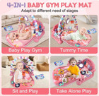 Baby Gyms Play Mats  Infant Play Mat And Activity Gym  Baby Play Piano Gym Mat