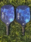 Pickleball Set With Paddles  Balls  Grips  And Bag  Approved Fiberglass Surface 