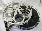 Two Vintage 35mm Motion Picture Theatre Reels W 1 Movie Film goldberg Bros decor