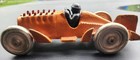 Vintage Hubley Cast Iron Piston Race Car With Moving Pistons 