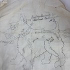 Antique Lot Of Stamped Embroidery Linens Pillow Punch Needle Barker Products