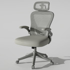 Mesh Office Chair With Adjustable Lumbar Support  High Back Computer Desk Chair