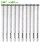10pcs New  Golf Pride Tour Wrap 2g Midsize Rubber Grip Black Or White