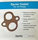 Star H2o 024792 Qty 2 Jet Pump Ejector Gaskets For Jhu   1463