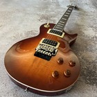 Usa Shipment Lp Brown Electric Guitar Chrome Parts Floyd Rose Bridge 