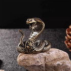 Copper Brass Mini Snake Antique Bronze Decor Figurines For Interior Decoration