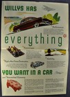 1953 Willys Aero Brochure Eagle Ace Lark Falcon Hardtop Sedan Excellent Original