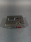 Aiwa Am-f72 Minidisc Player Silver Portable - Battery Hinge Broken  Needs Batt