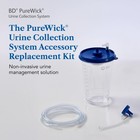 Purewick Urine Collection System Accessory Replacement Kit - Bedside Clear