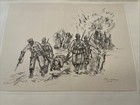 Third Reich Scouting Party In Estonia Hdk Munchen Art Print 1941 Ww2 Wwii German