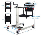 Patient Lift Transfer Chair Wheelchair  For Home Portable Lift Bedside Commode
