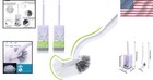 Toilet Bowl Brush Set 2 Pack Deep Cleaning Curved Design Bathroom Toilet Brush