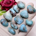 Set Of 12 Pcs Natural Larimar 19mm-26mm Cabochon Untreated Loose Gemstones Lot