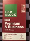 New 2025 H r Block Tax Premium   Business   small Business Owners  Pls Read