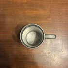 Vintage Pewter Metal Beer Stein Tankard Ornate Scroll Handle Tavern Mug
