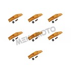 7    Bucket Teeth Assembly 6737322y For Bobcat Bolt On Flush Mount Pin Skid Steer
