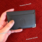 Cartier Luxury Black Leather Cardholder Wallet Promotional Vip Gift
