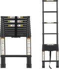 Telescopic Ladder  10 5ft Aluminum Telescoping Ladder With Non-slip Feet  Por   