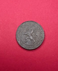 1915 Belgium 25 Centimes  Zinc  26mm Diameter  Km 82  German Occupation Wwi