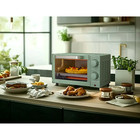 Mainstays 4sl Toaster Oven With 3 Settings  Includes Baking Rack And Pan  Sage G