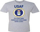 Mather Air Force Base  California  shirt W emblem usaf Officially Licensed