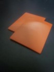 Silicone Rubber Pad 4 X 8 X 1 4 Thick Sheet High Temp Solid Red  Free Shipping
