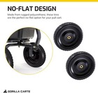 Gorilla Carts Gct-13nf 13 Inch No Flat Replacement Tire For Utility Cart  4 Pack