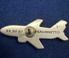 Vintage Air Europa Lapel Pin Airplane 