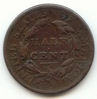 1810 Classic Head Half Cent  Vf Details