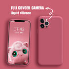 For Iphone 16 15 14 13 12 11 Pro Max Xs X 8 7 Se Silicone Case Camera Lens Cover