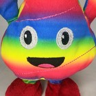 Animated Dancing Singing Rainbow Santa Poop Emoji Christmas Gag Gift 3 Songs
