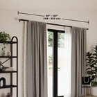 Umbra Cappa Double Curtain Rod  Includes 2 Matching Finials  Brackets  