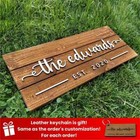 Custom Wood Personalized Family Name Sign Last Name Pallet Sign Wedding Gift
