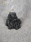 Glass Baron Dragon Unchained Black And Gold Handcrafted Glass Figurine 10  Tall
