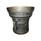 Antique 17th Century Richard Startyn Bronze Mortar 