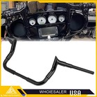 10  Meathook Ape Hanger 1 1 4  Bar Handlebar For Harley Street Electra Glide 86 