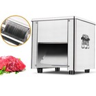 110v Stainless Steel Electric Meat Cutter  7mm Blade  850w 310r min Multifunctio
