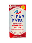 6 Pack Clear Eyes Maximum Strength Redness Relief Eye Drops 0 5oz Each
