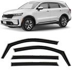  In-channel Incredibly Durable Rain Guards For Kia Sorento For Sorento 21-26