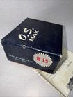 Vintage Os Max Iii  15 Control Line Airplane Glow Engine Box And Manual Only
