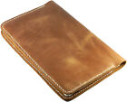 Refillable Cr Tan Leather Journal Cover Moleskine Notebook Field Notebook 5x8 25